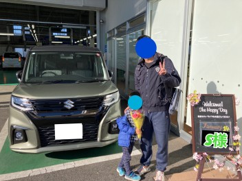 S様ソリオのご納車ありがとうございます(*^^*)